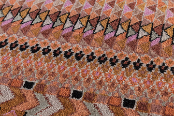 MURLI LES-618 Shell Coral/Pumpkin - Rectangular handmade rug by Jaipur Rugs - view 3